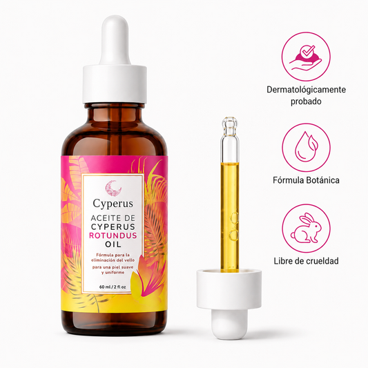 Aceite botánico anti-crecimiento | Alternativa natural a los láseres